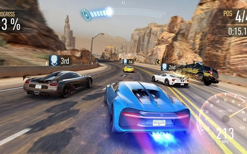 online gaming multiplayer racing