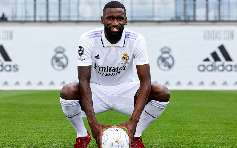 berita bola posisi rudiger