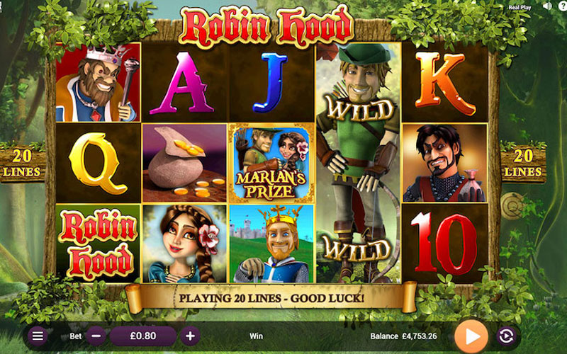 online gaming robin hood - Ekings