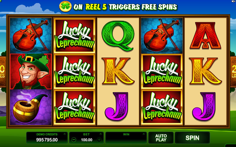 online gaming lucky leprechaun - Ekings