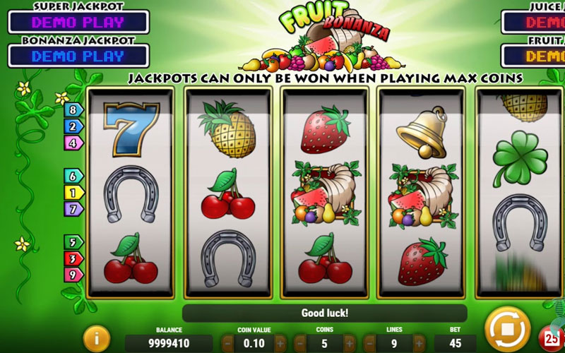 online gaming fruit bonanza - Ekings