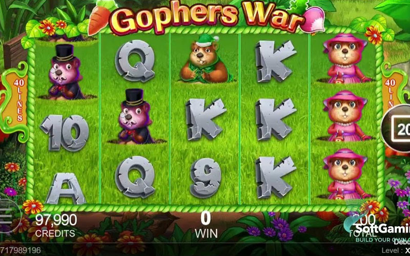 online gaming gophers war - Ekings